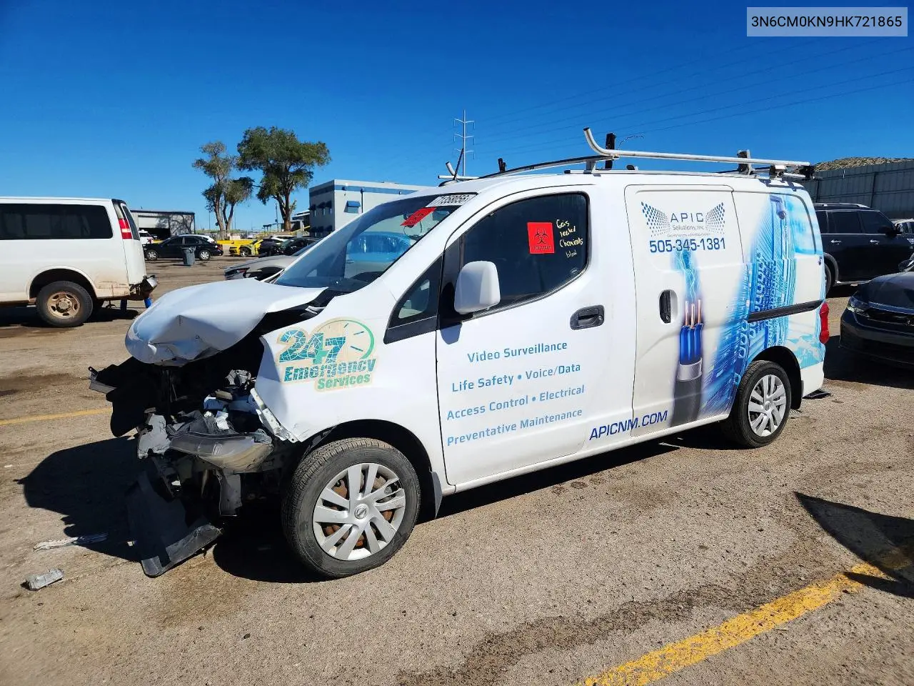 NISSAN NV200 2017, VIN 3N6CM0KN9HK721865