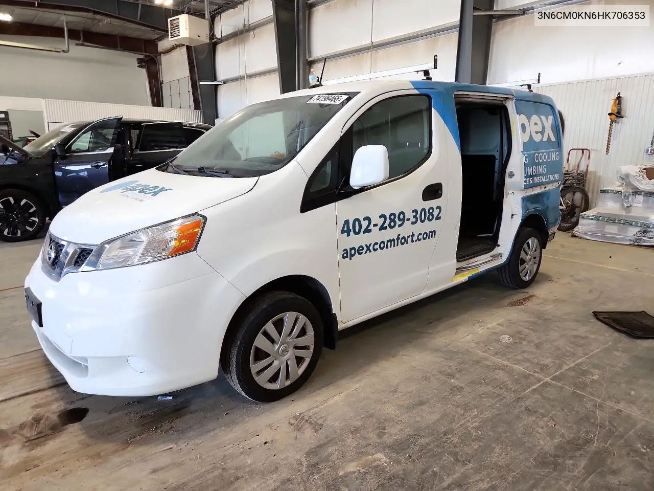 NISSAN NV200 2017, VIN 3N6CM0KN6HK706353