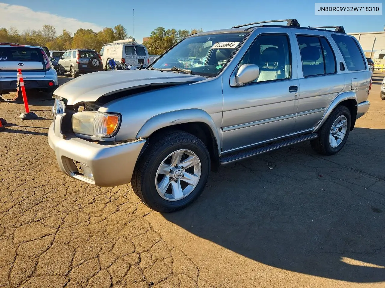NISSAN PATHFINDER 2002, VIN JN8DR09Y32W718310