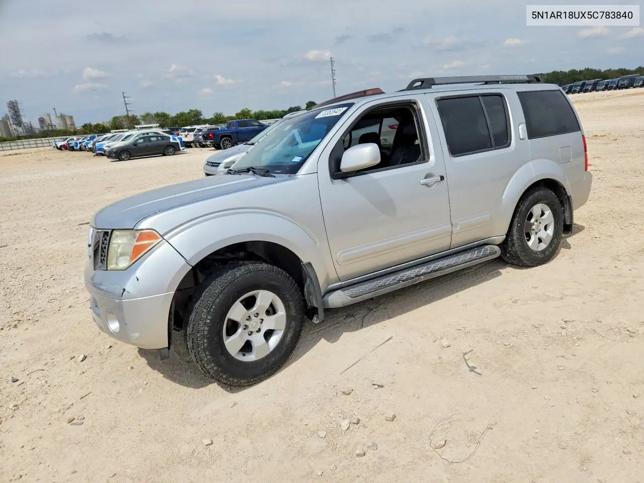 NISSAN PATHFINDER 2005, VIN 5N1AR18UX5C783840