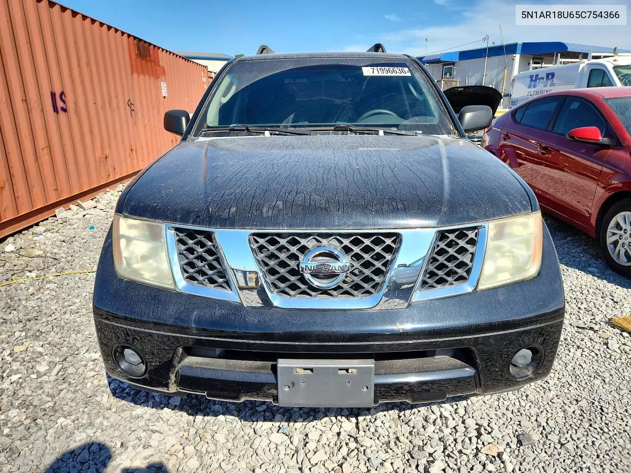 2005 NISSAN PATHFINDER VIN 5N1AR18U65C754366 — фото 5