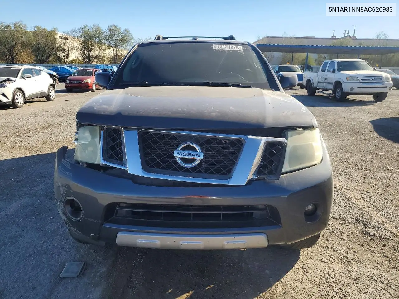 2010 NISSAN PATHFINDER VIN 5N1AR1NN8AC620983 — фото 5