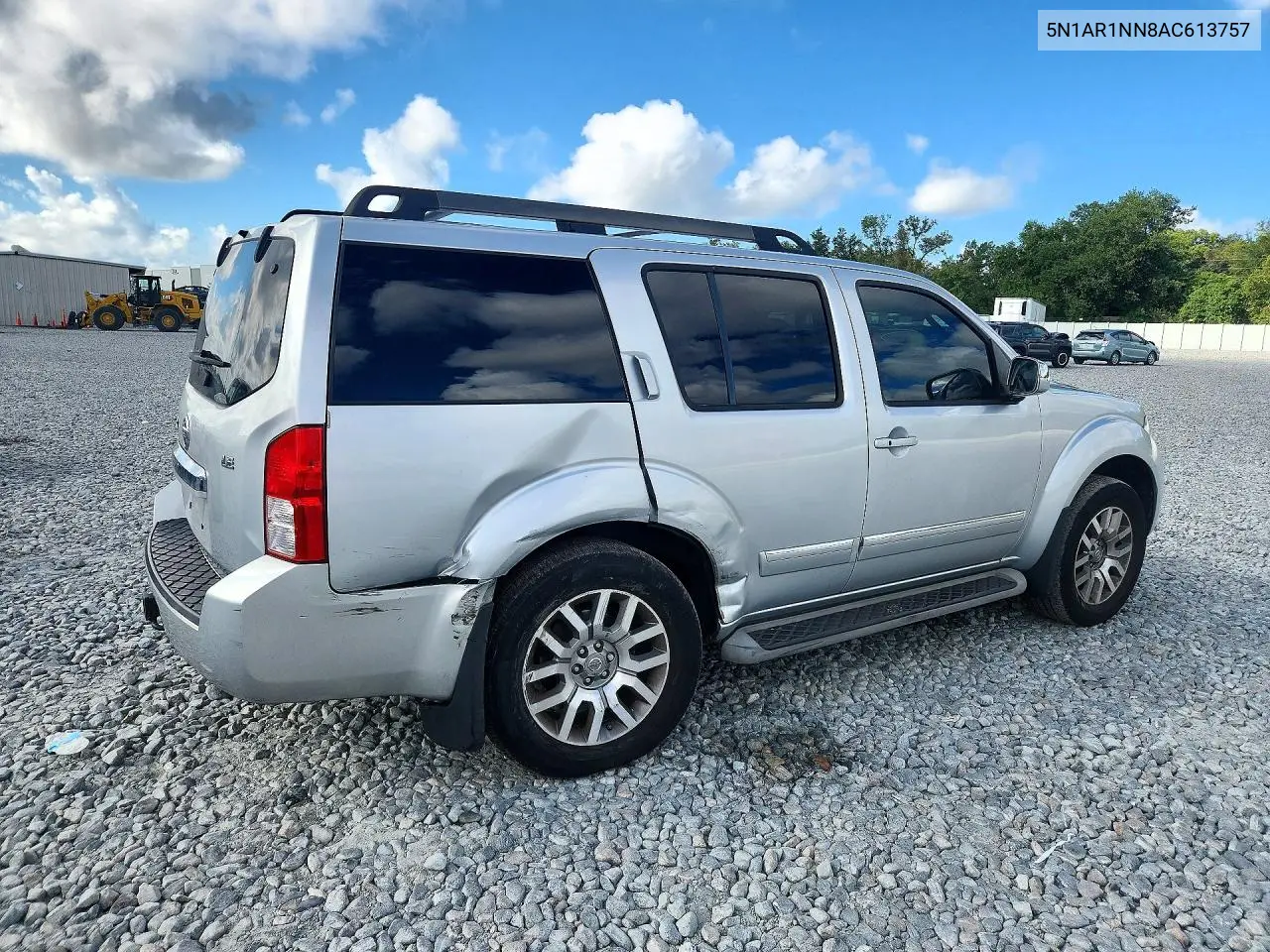 2010 NISSAN PATHFINDER VIN 5N1AR1NN8AC613757 — фото 3