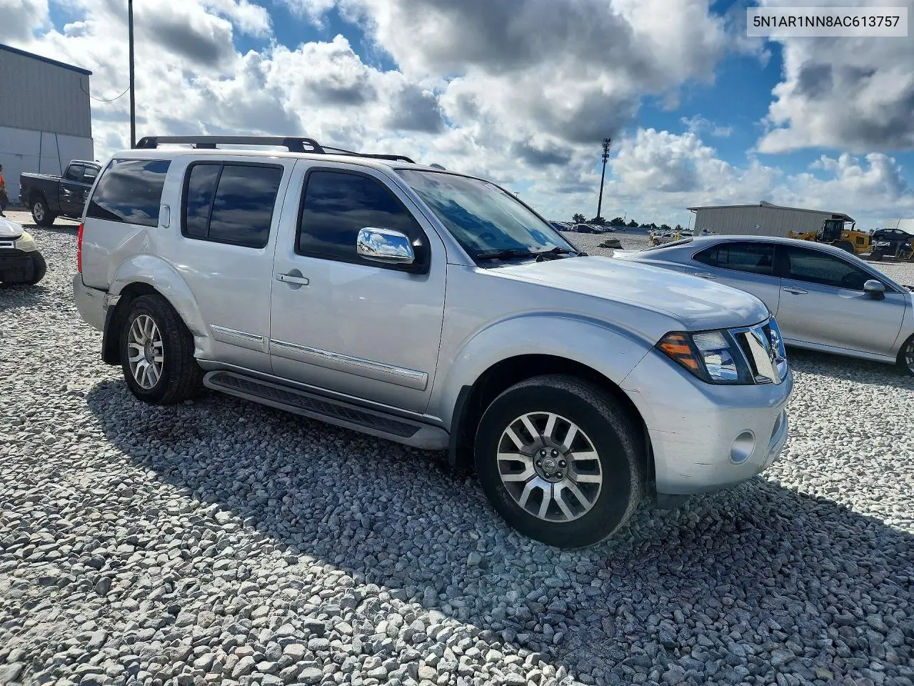 2010 NISSAN PATHFINDER VIN 5N1AR1NN8AC613757 — фото 4