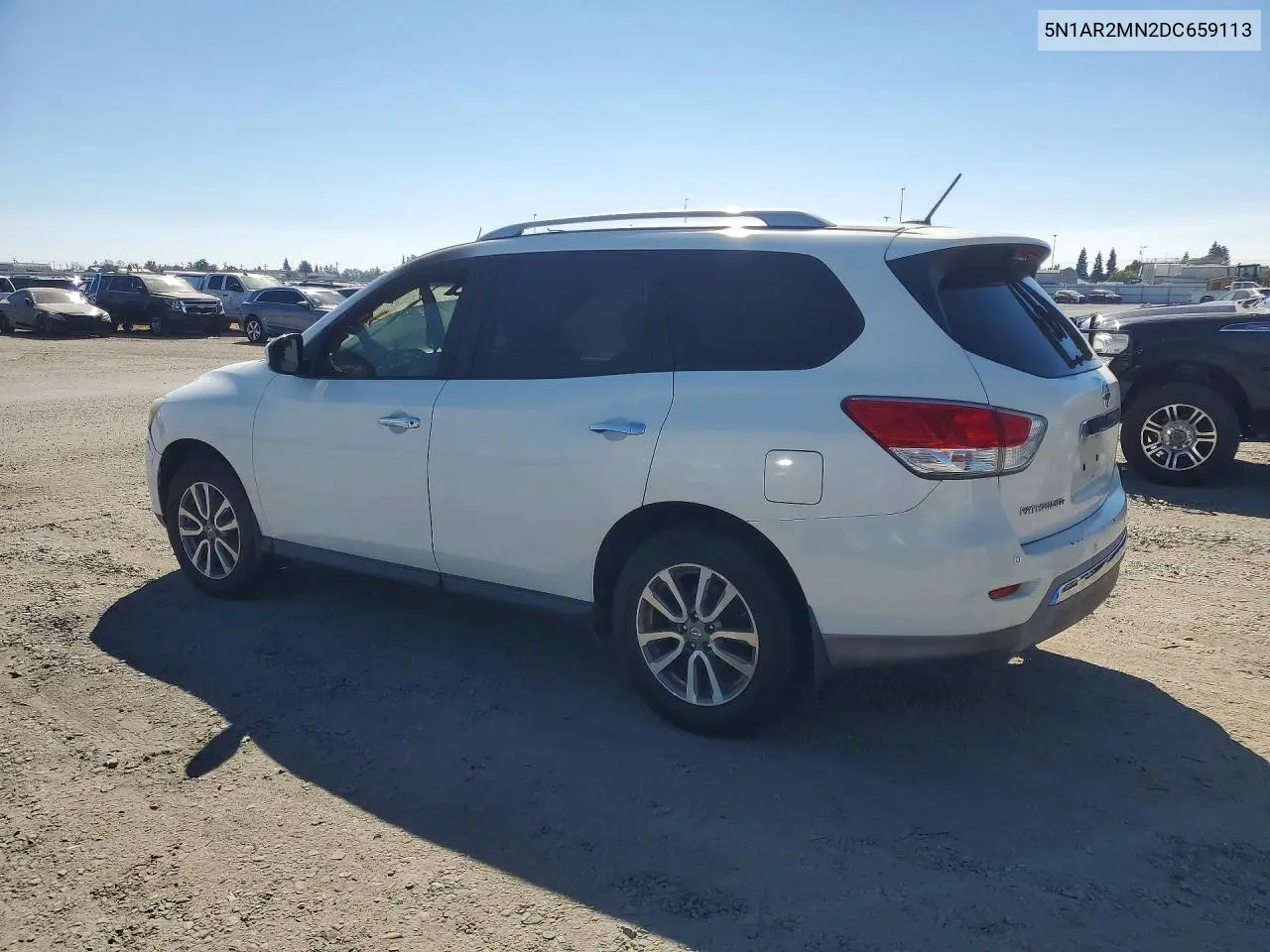 2013 NISSAN PATHFINDER VIN 5N1AR2MN2DC659113 — фото 2