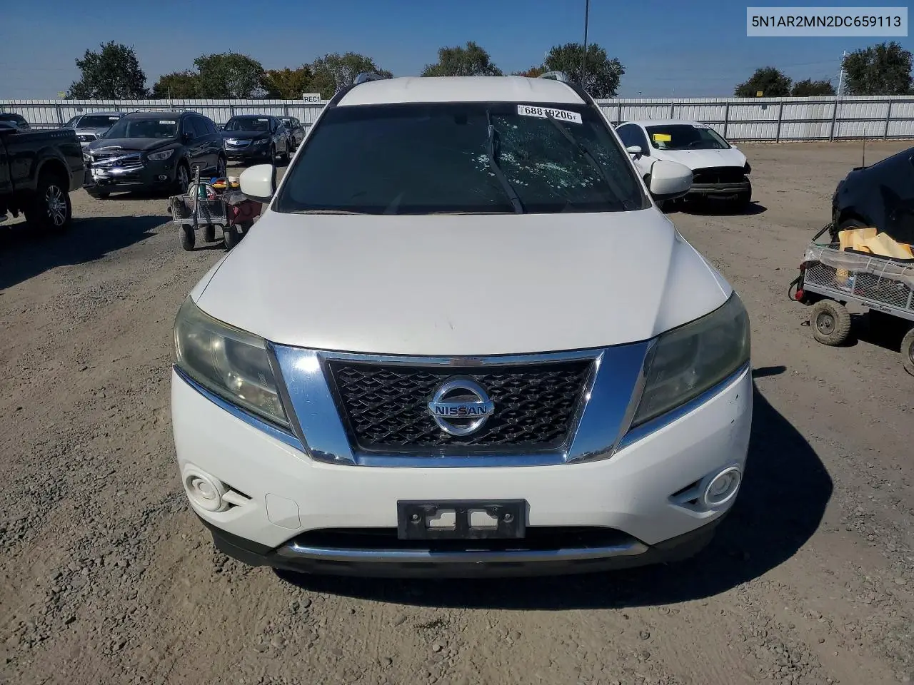 2013 NISSAN PATHFINDER VIN 5N1AR2MN2DC659113 — фото 5