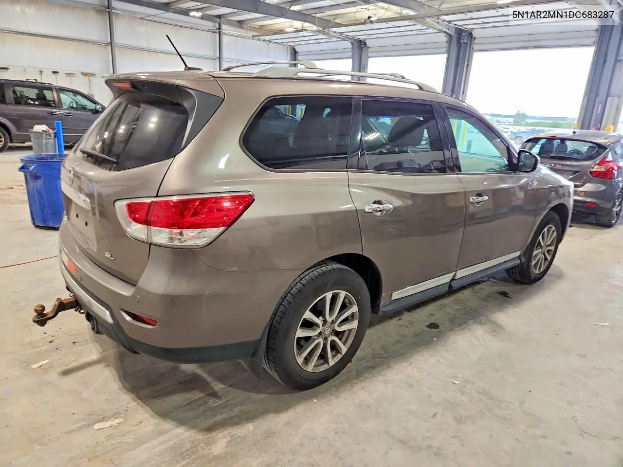 2013 NISSAN PATHFINDER VIN 5N1AR2MN1DC683287 — фото 3