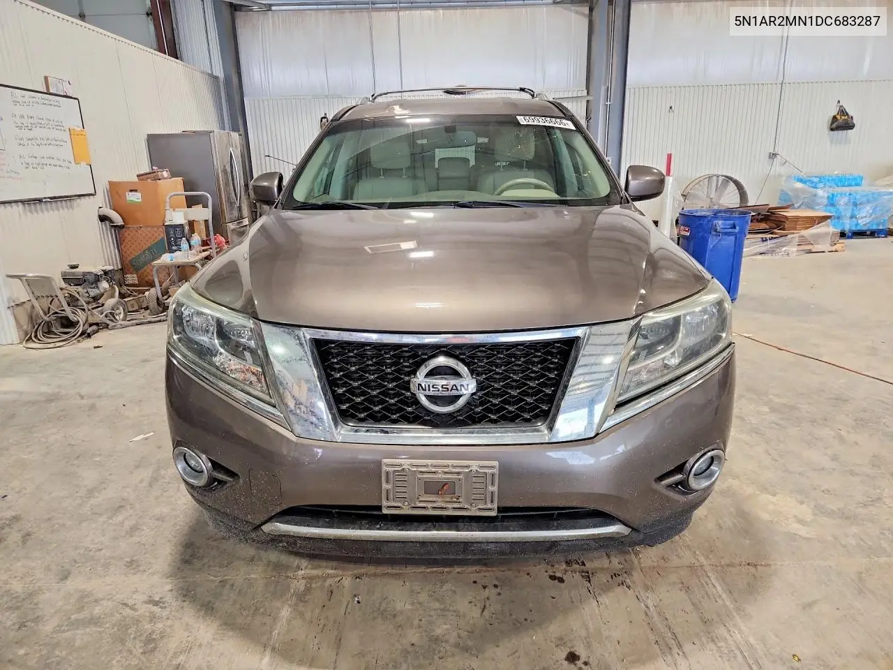 2013 NISSAN PATHFINDER VIN 5N1AR2MN1DC683287 — фото 5