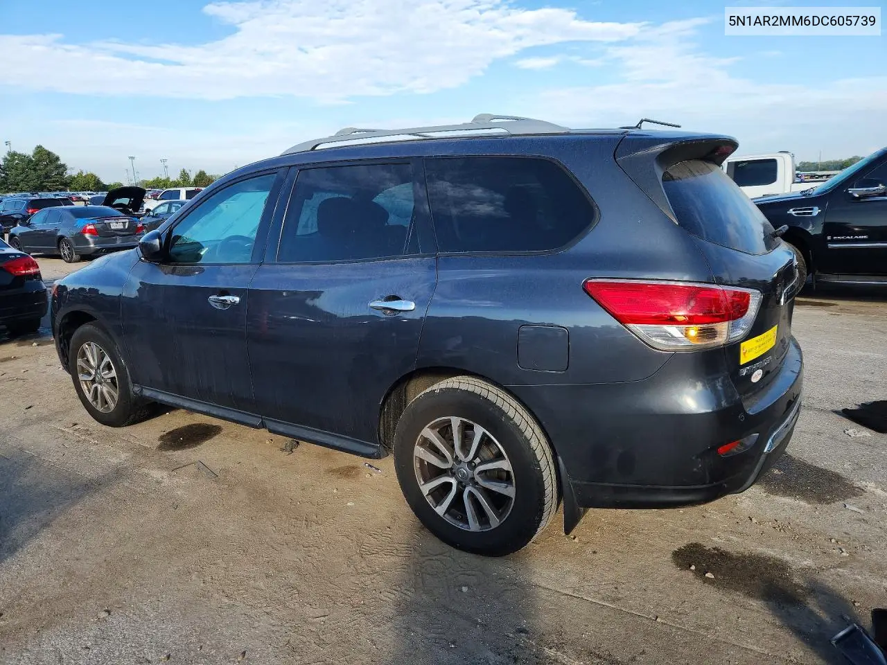 2013 NISSAN PATHFINDER VIN 5N1AR2MM6DC605739 — фото 2
