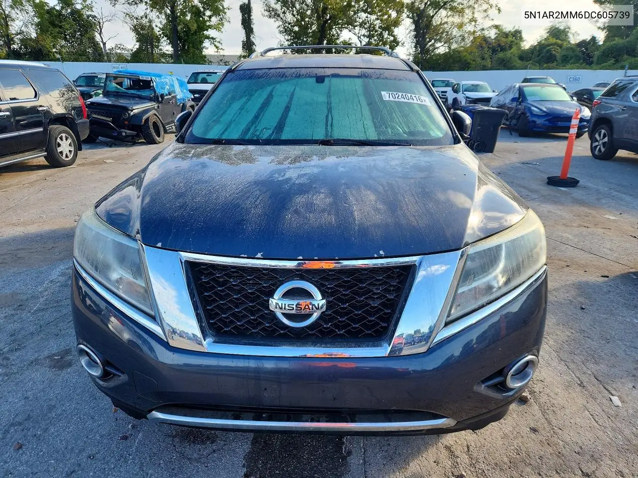 2013 NISSAN PATHFINDER VIN 5N1AR2MM6DC605739 — фото 5