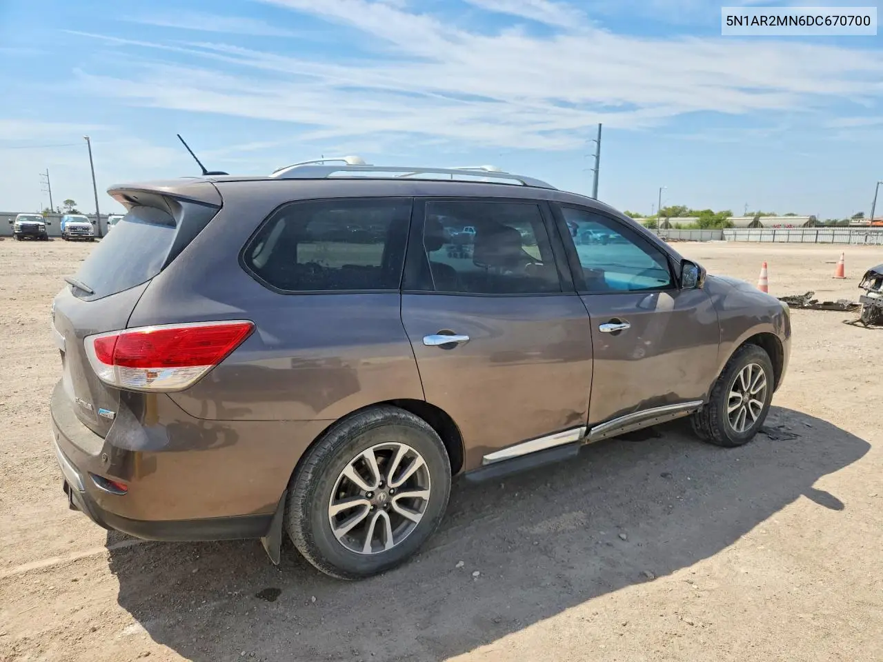 2013 NISSAN PATHFINDER VIN 5N1AR2MN6DC670700 — фото 3