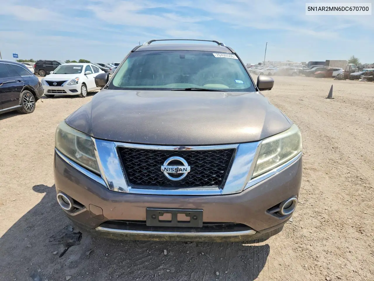 2013 NISSAN PATHFINDER VIN 5N1AR2MN6DC670700 — фото 5