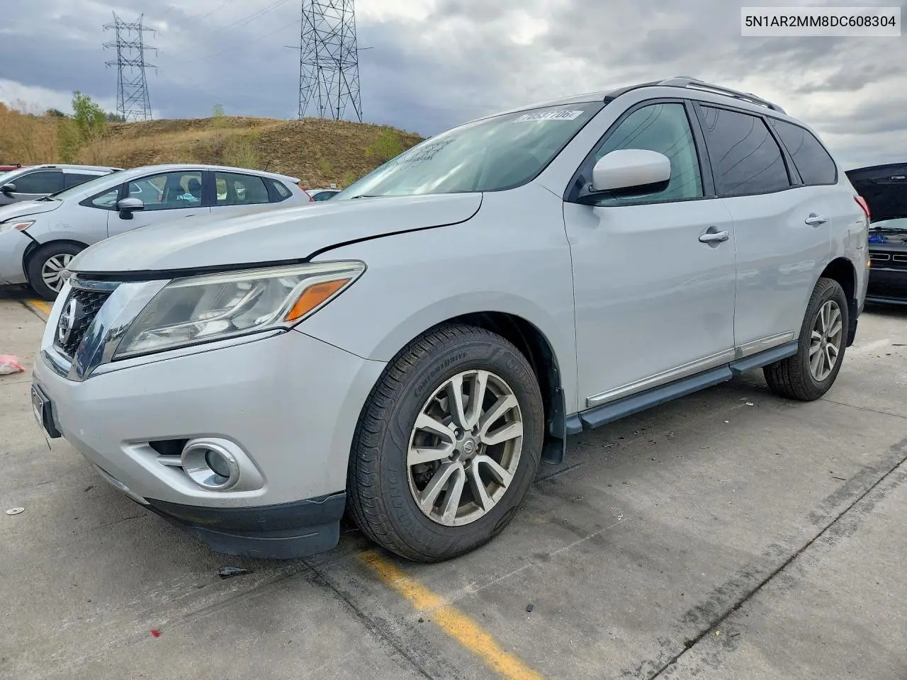 NISSAN PATHFINDER 2013, VIN 5N1AR2MM8DC608304