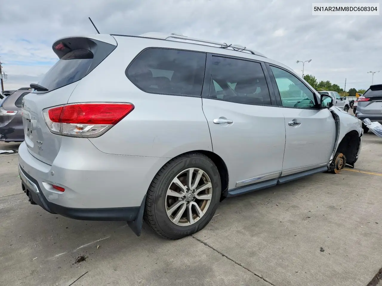 2013 NISSAN PATHFINDER VIN 5N1AR2MM8DC608304 — фото 3