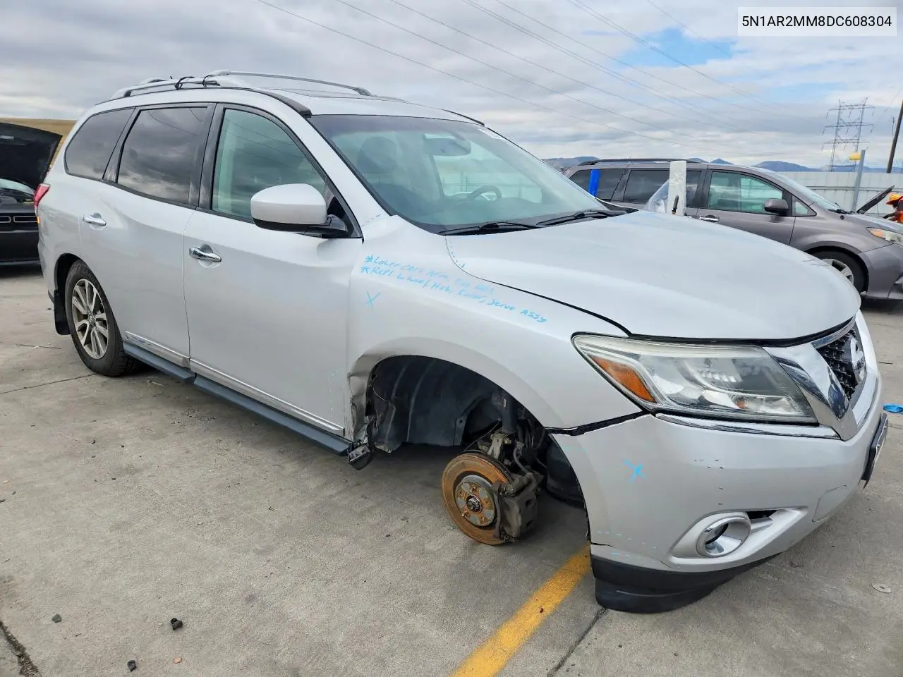 2013 NISSAN PATHFINDER VIN 5N1AR2MM8DC608304 — фото 4
