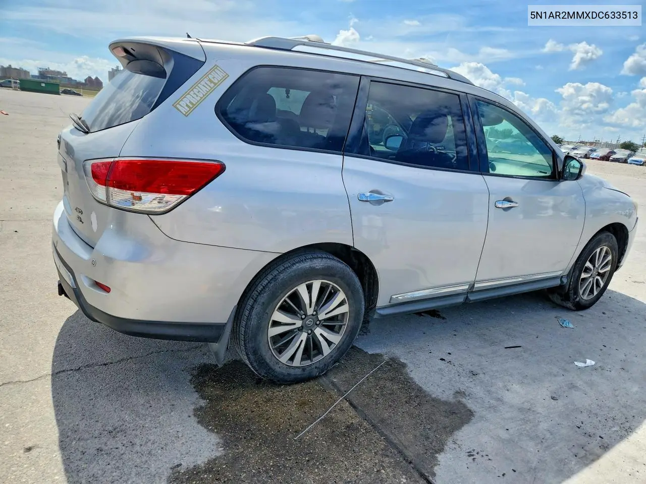 2013 NISSAN PATHFINDER VIN 5N1AR2MMXDC633513 — фото 3