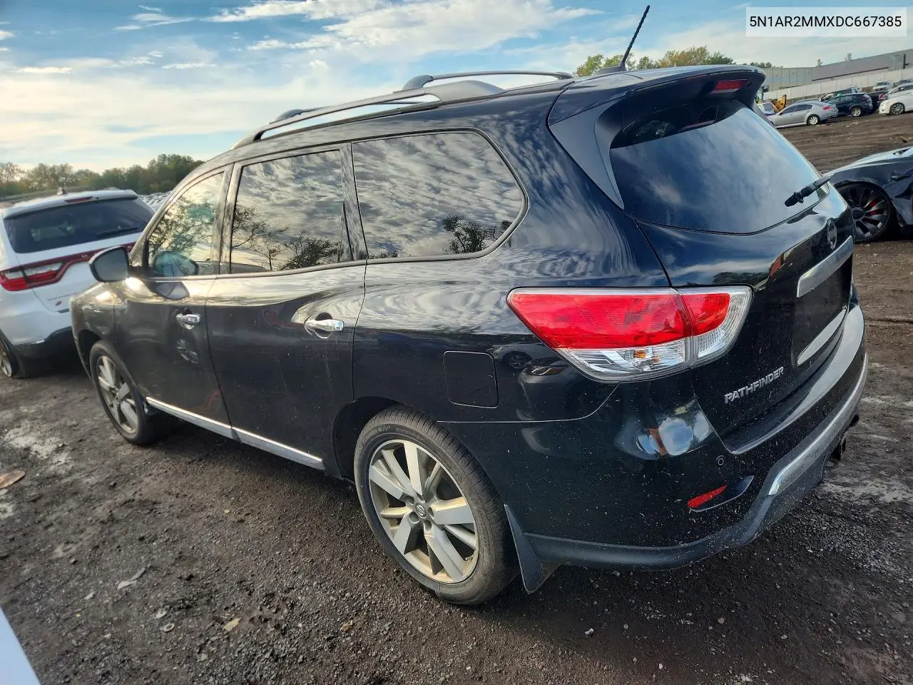 2013 NISSAN PATHFINDER VIN 5N1AR2MMXDC667385 — фото 2
