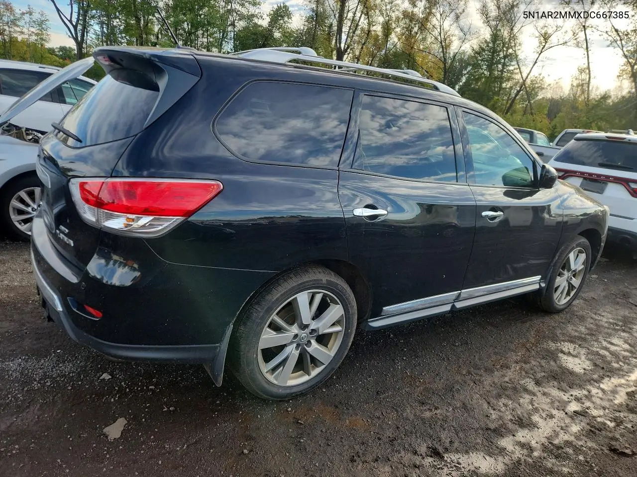 2013 NISSAN PATHFINDER VIN 5N1AR2MMXDC667385 — фото 3