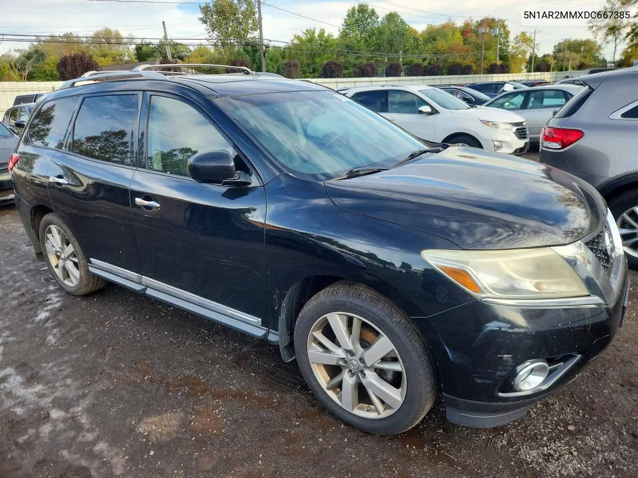 2013 NISSAN PATHFINDER VIN 5N1AR2MMXDC667385 — фото 4