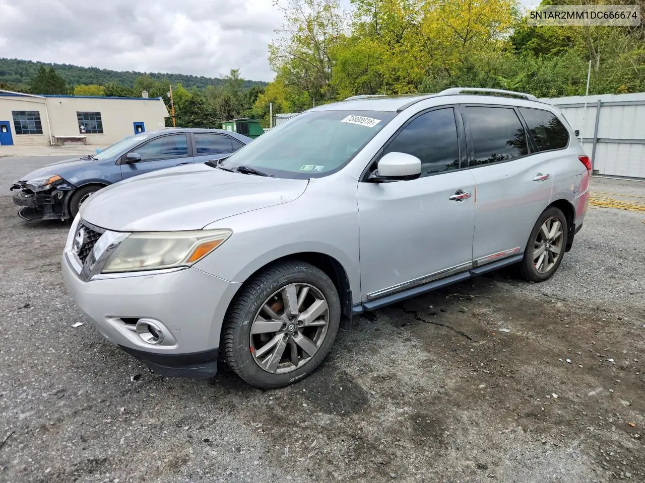 NISSAN PATHFINDER 2013, VIN 5N1AR2MM1DC666674