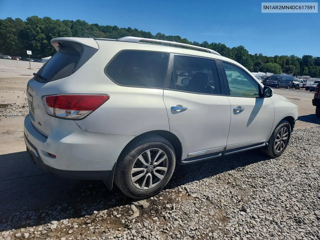 2013 NISSAN PATHFINDER VIN 5N1AR2MN4DC617591 — фото 3