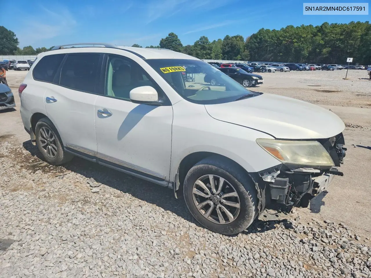 2013 NISSAN PATHFINDER VIN 5N1AR2MN4DC617591 — фото 4