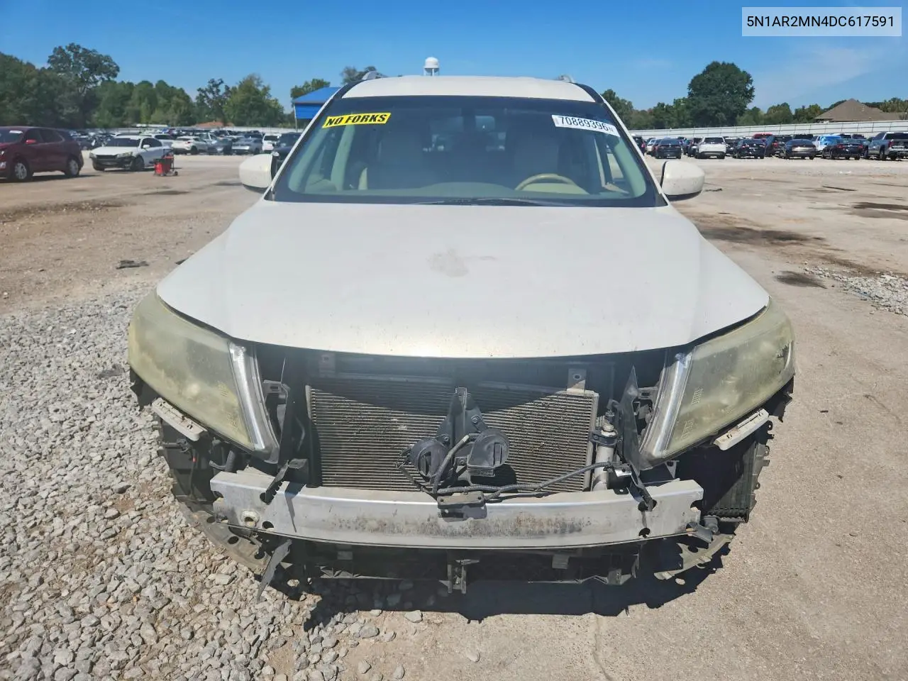 2013 NISSAN PATHFINDER VIN 5N1AR2MN4DC617591 — фото 5