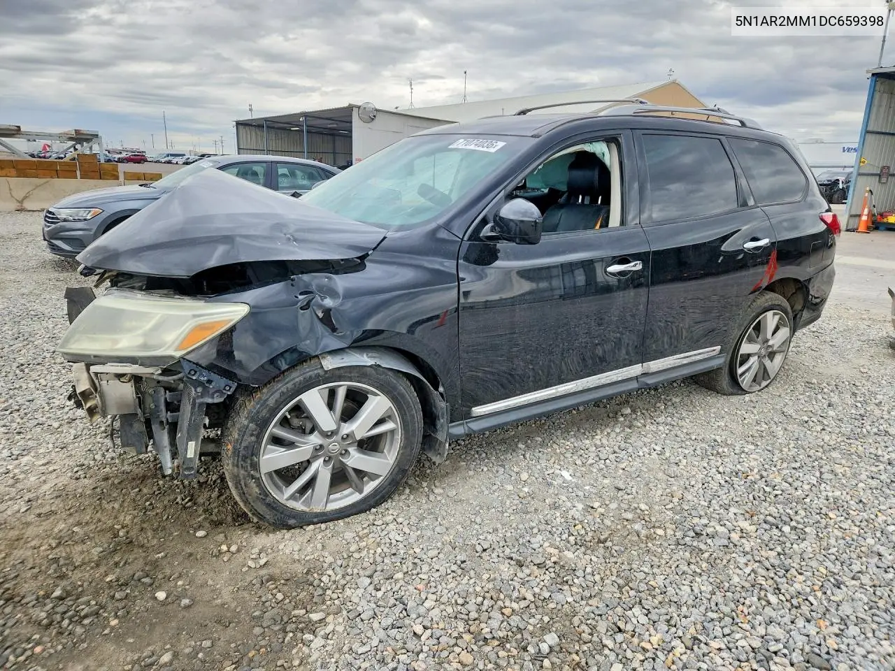 NISSAN PATHFINDER 2013, VIN 5N1AR2MM1DC659398