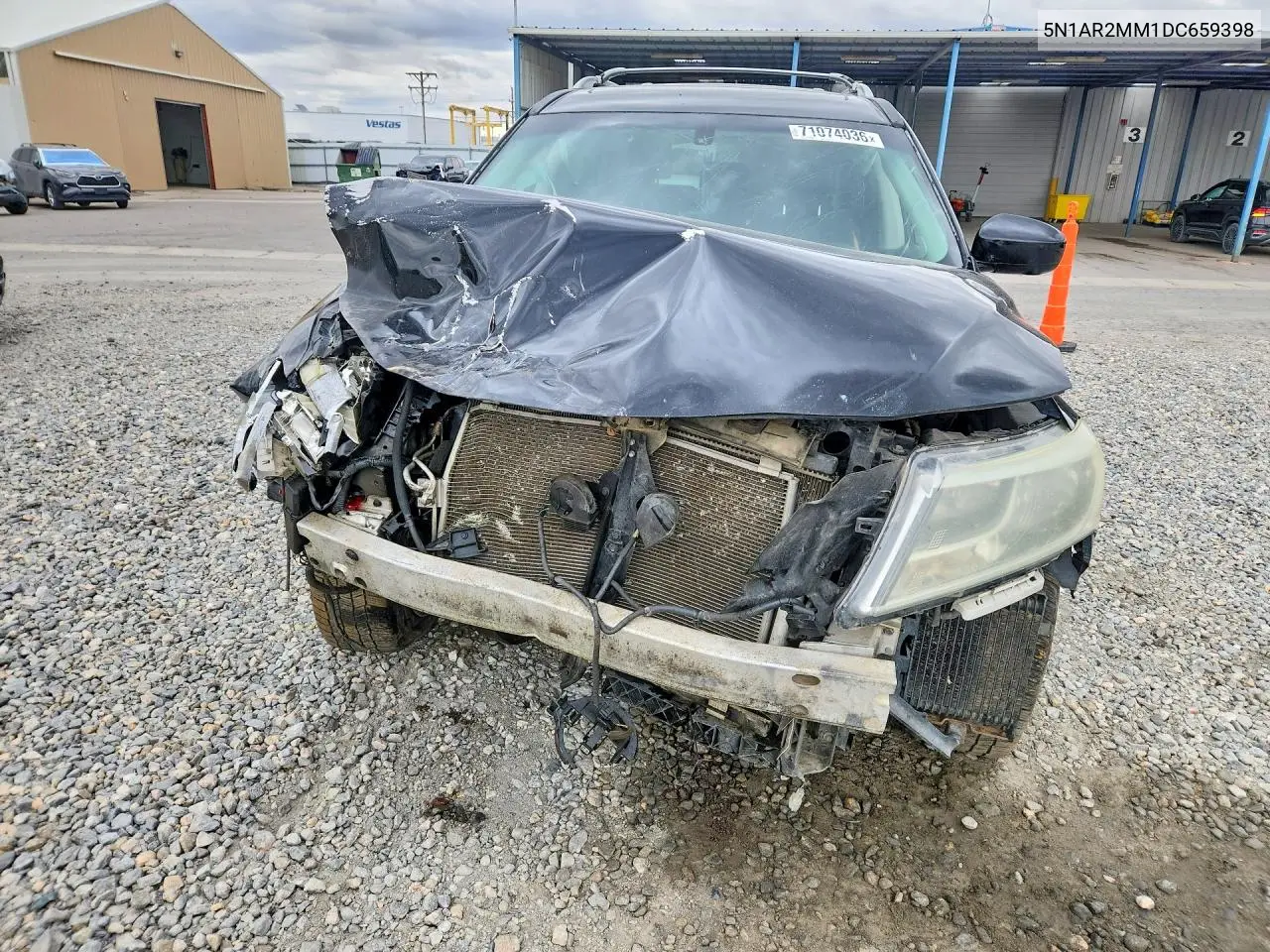 2013 NISSAN PATHFINDER VIN 5N1AR2MM1DC659398 — фото 5