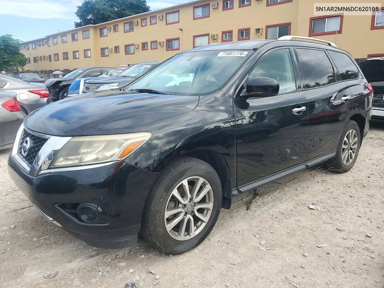 NISSAN PATHFINDER 2013, VIN 5N1AR2MN6DC620105