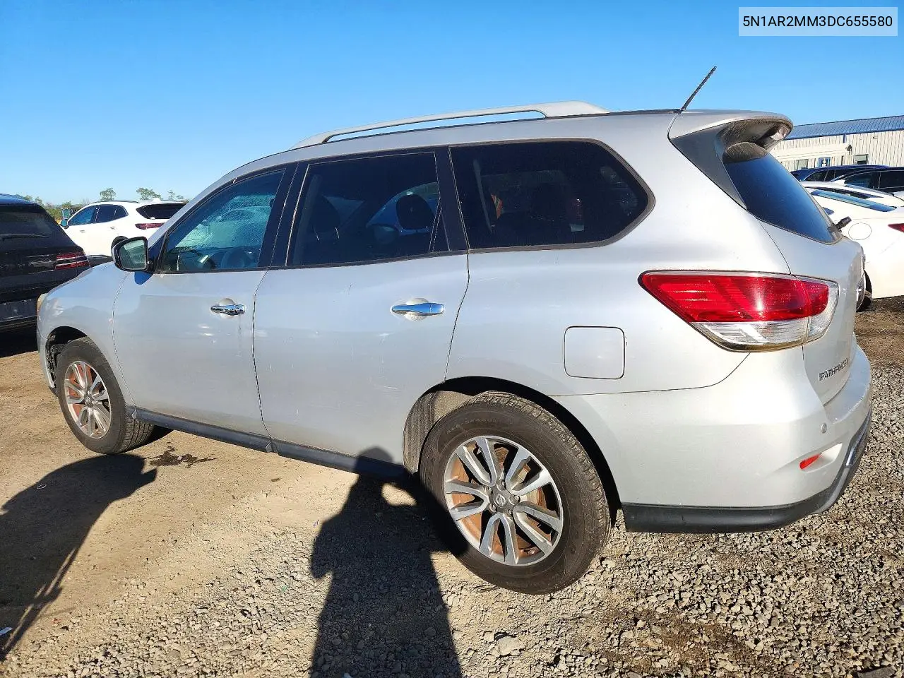 2013 NISSAN PATHFINDER VIN 5N1AR2MM3DC655580 — фото 2