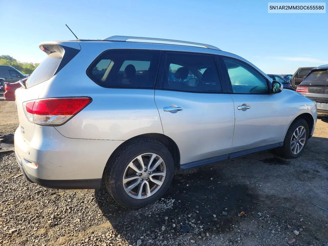 2013 NISSAN PATHFINDER VIN 5N1AR2MM3DC655580 — фото 3