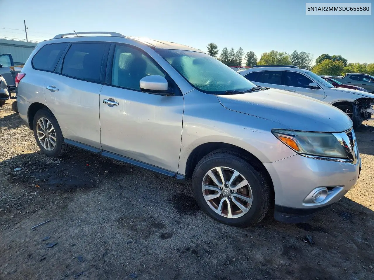 2013 NISSAN PATHFINDER VIN 5N1AR2MM3DC655580 — фото 4