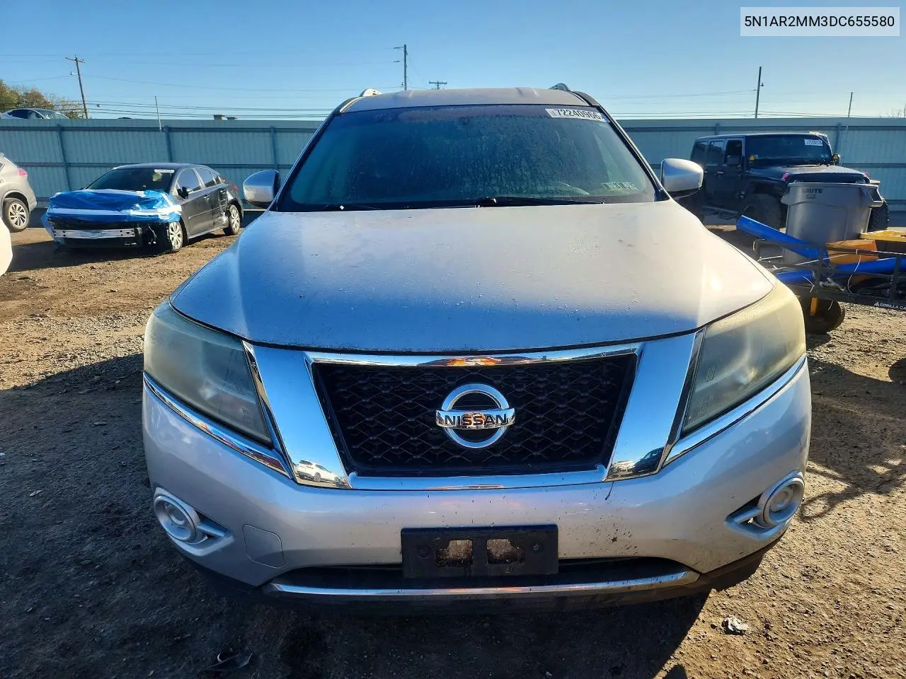 2013 NISSAN PATHFINDER VIN 5N1AR2MM3DC655580 — фото 5