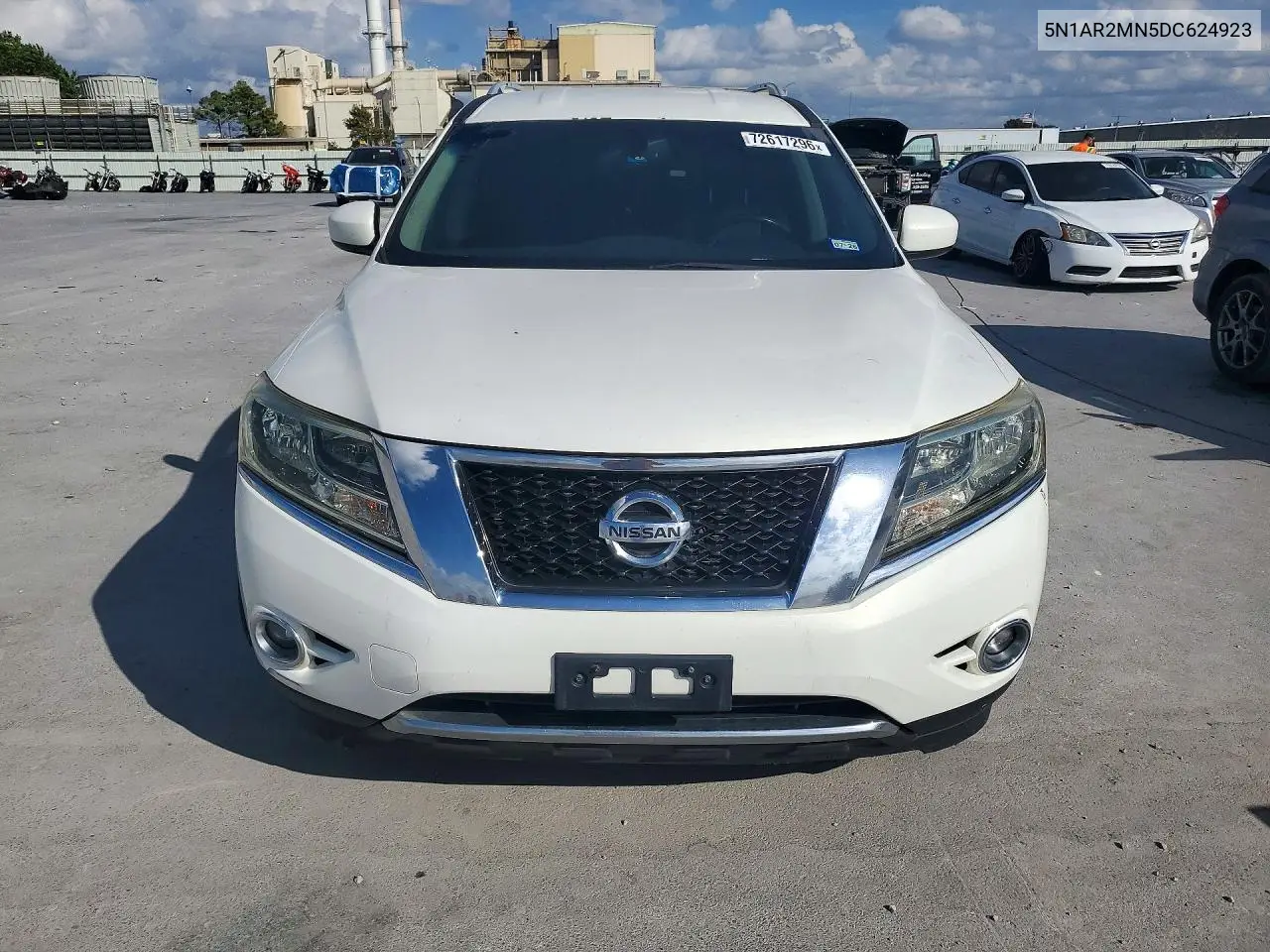 2013 NISSAN PATHFINDER VIN 5N1AR2MN5DC624923 — фото 5