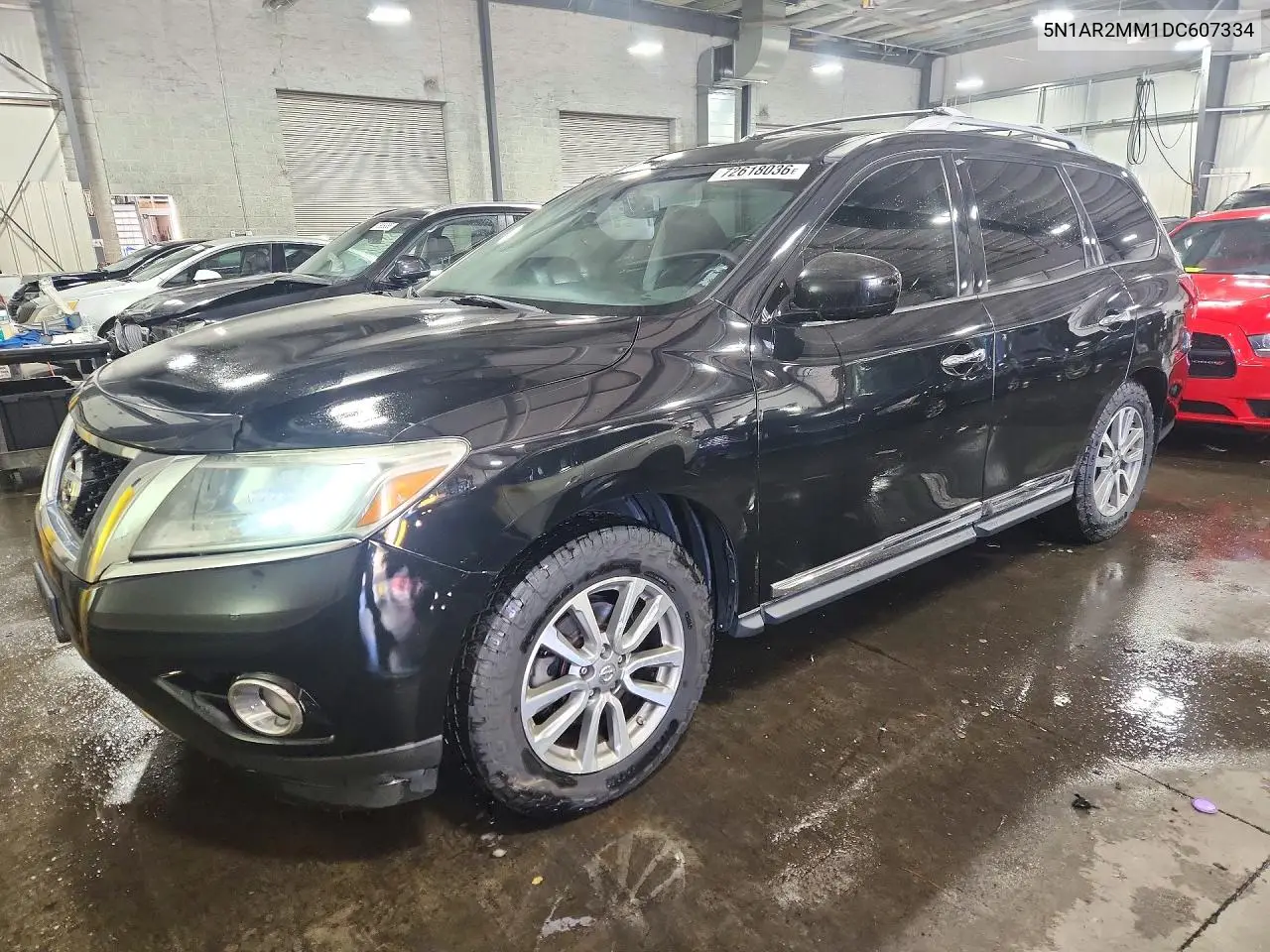 NISSAN PATHFINDER 2013, VIN 5N1AR2MM1DC607334