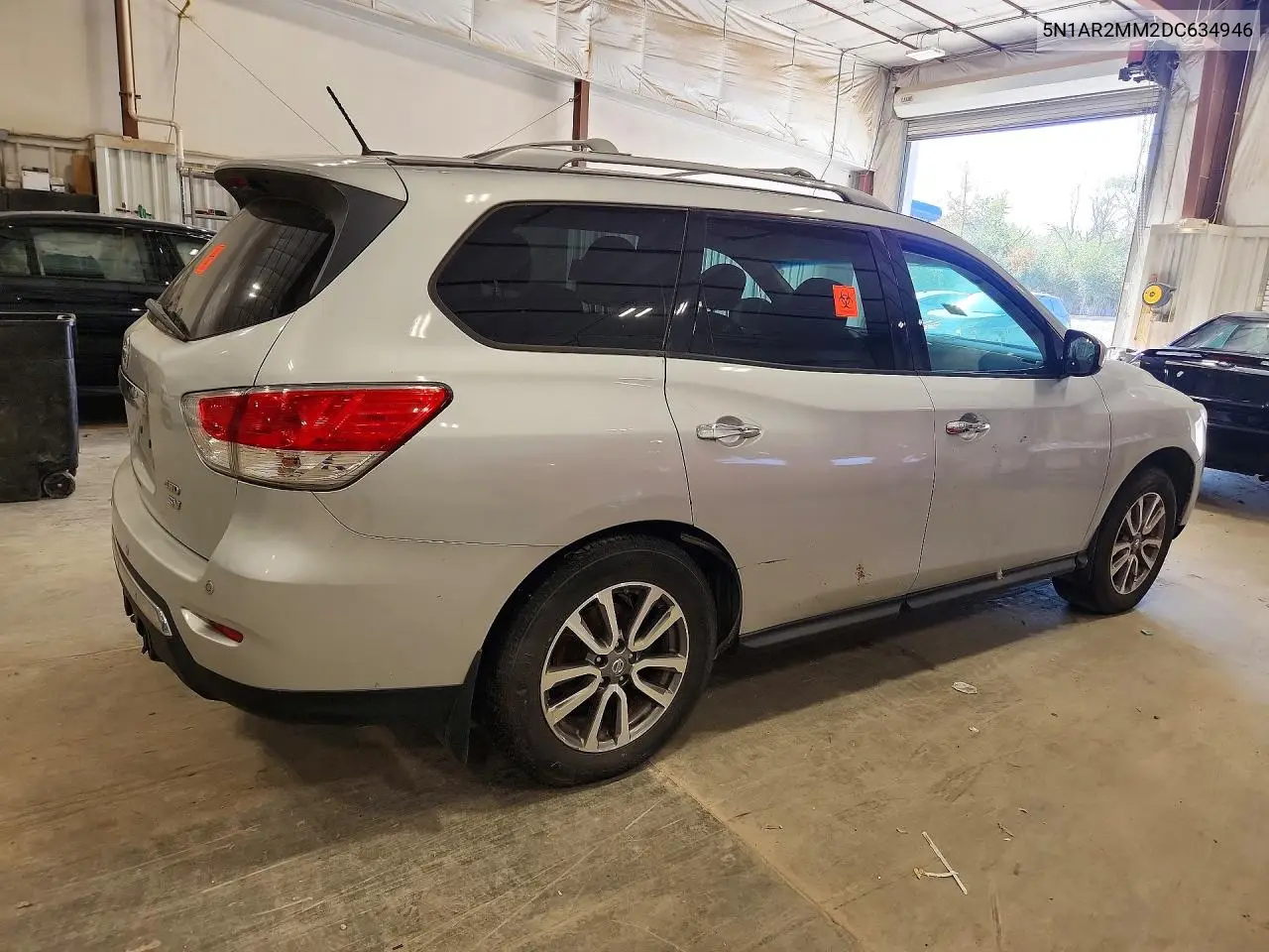 2013 NISSAN PATHFINDER VIN 5N1AR2MM2DC634946 — фото 3