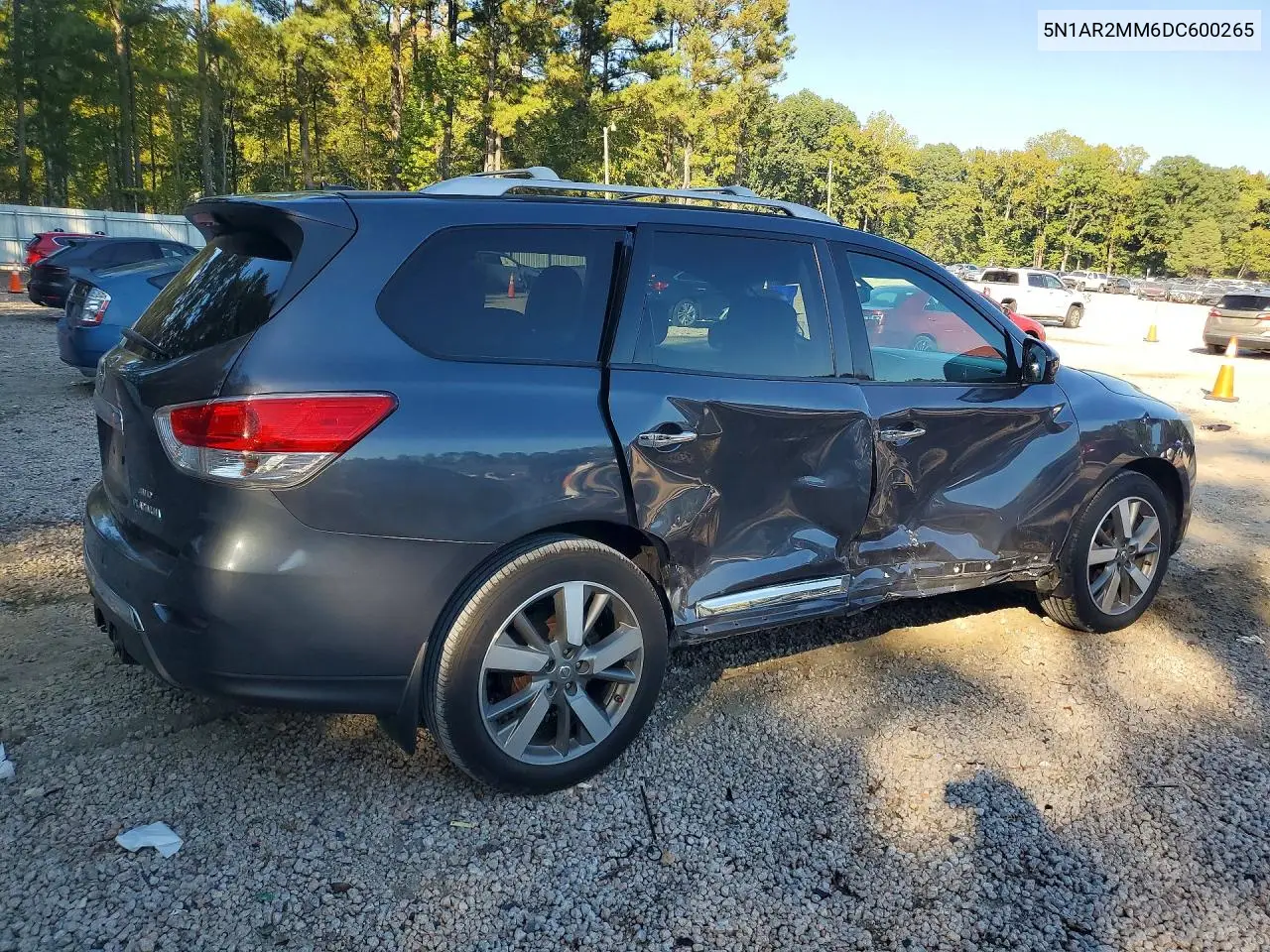 2013 NISSAN PATHFINDER VIN 5N1AR2MM6DC600265 — фото 3