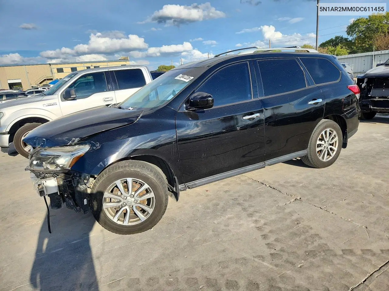 NISSAN PATHFINDER 2013, VIN 5N1AR2MM0DC611455