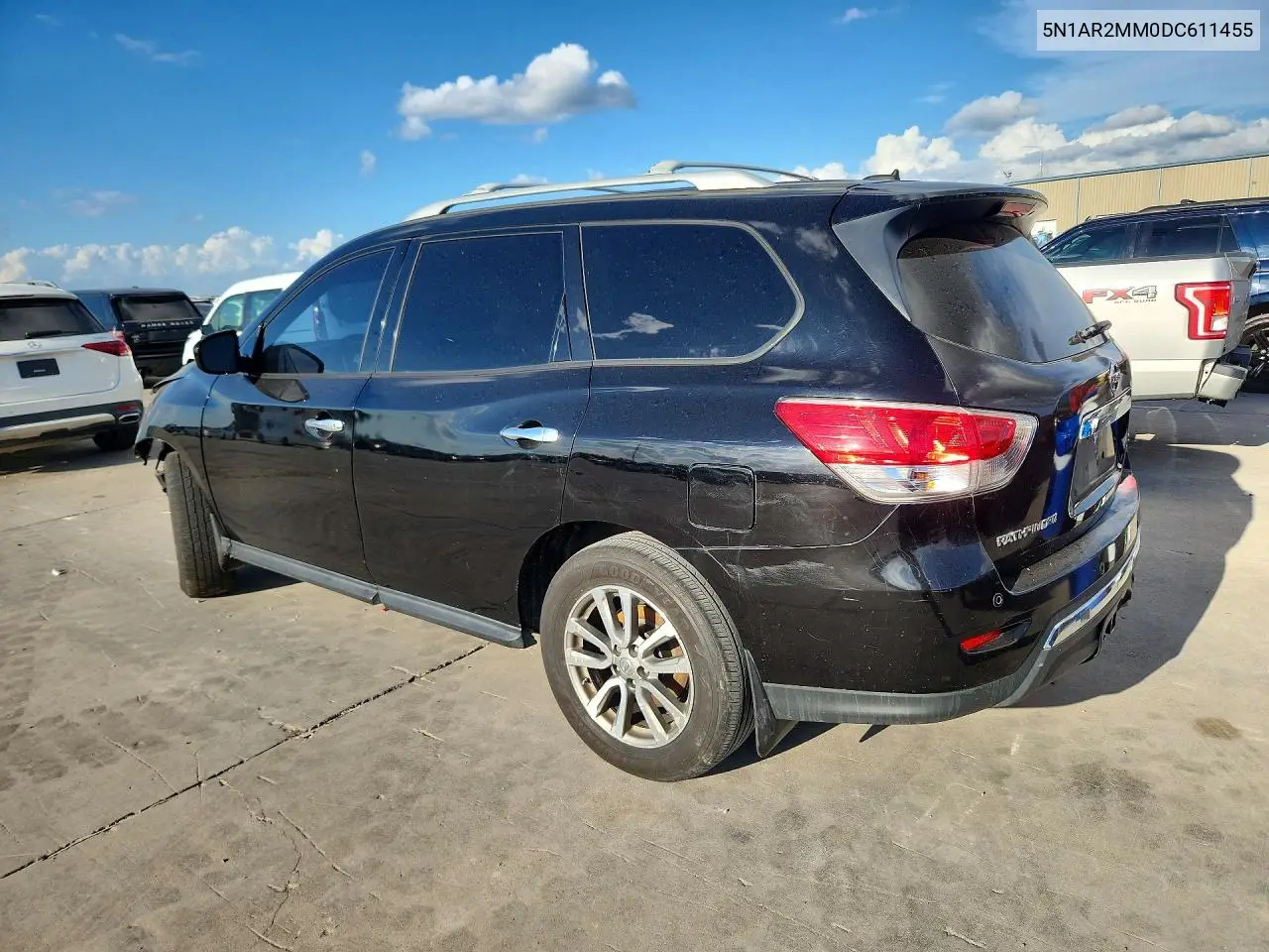 2013 NISSAN PATHFINDER VIN 5N1AR2MM0DC611455 — фото 2