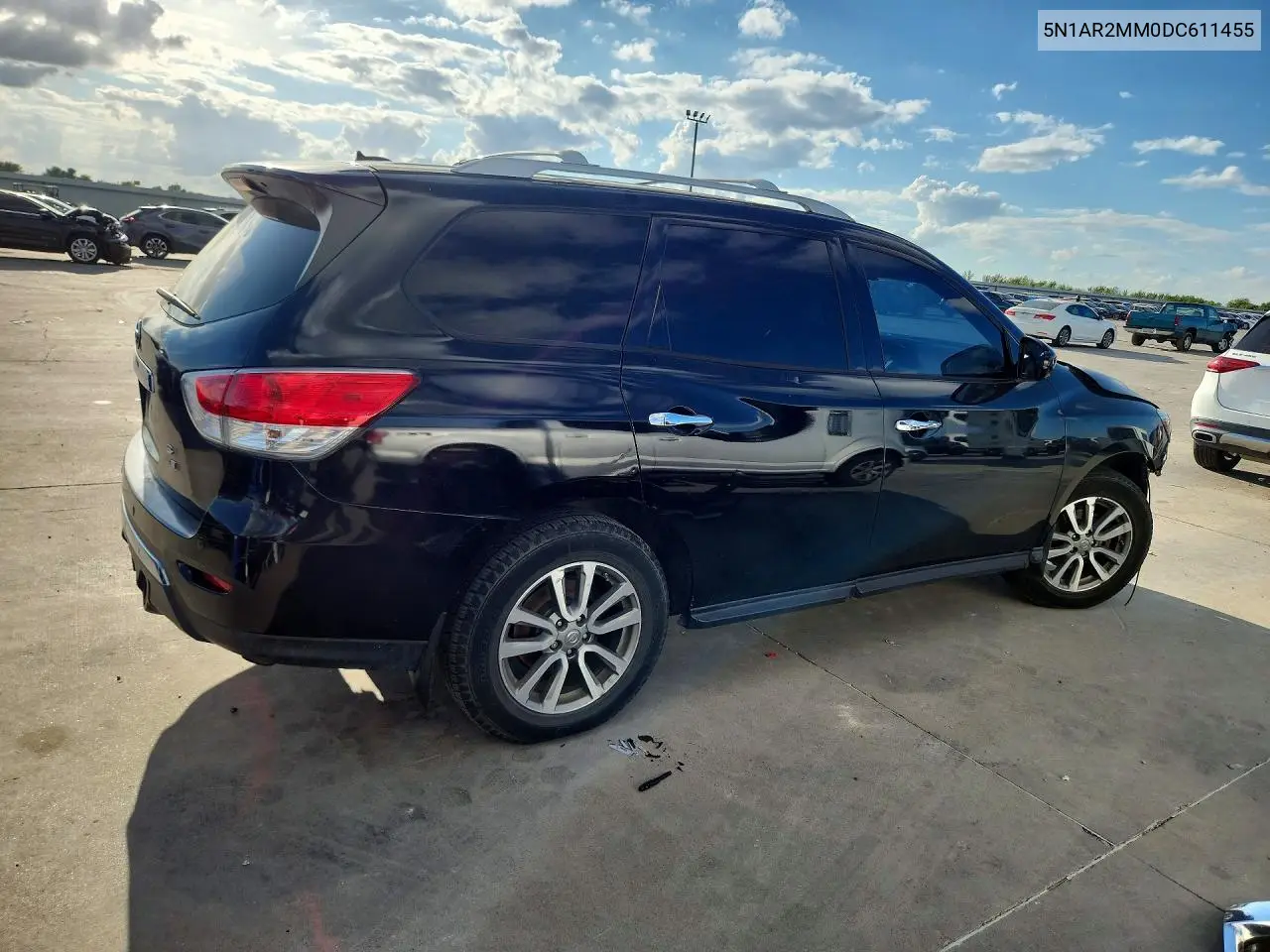 2013 NISSAN PATHFINDER VIN 5N1AR2MM0DC611455 — фото 3