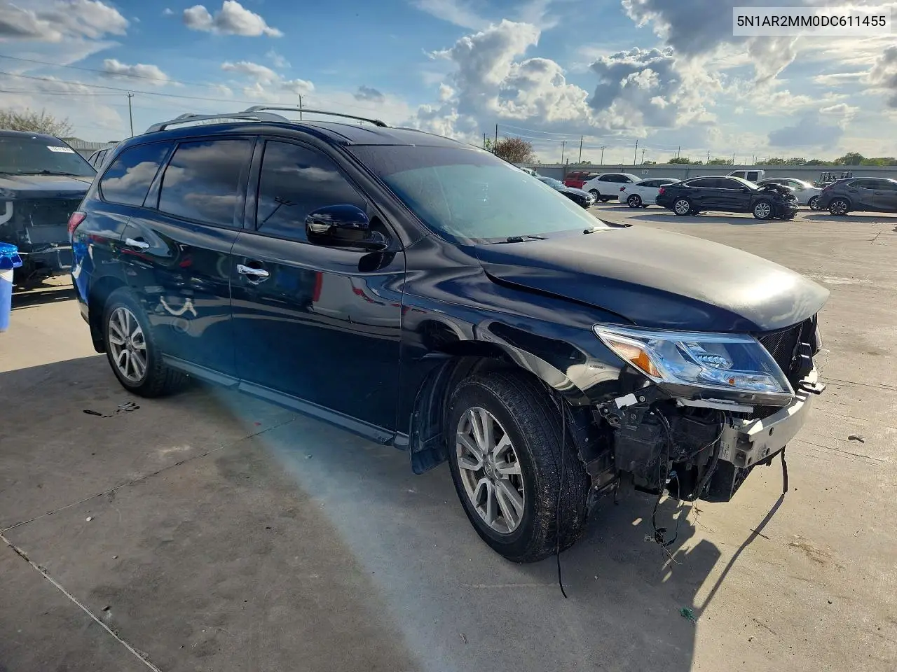 2013 NISSAN PATHFINDER VIN 5N1AR2MM0DC611455 — фото 4