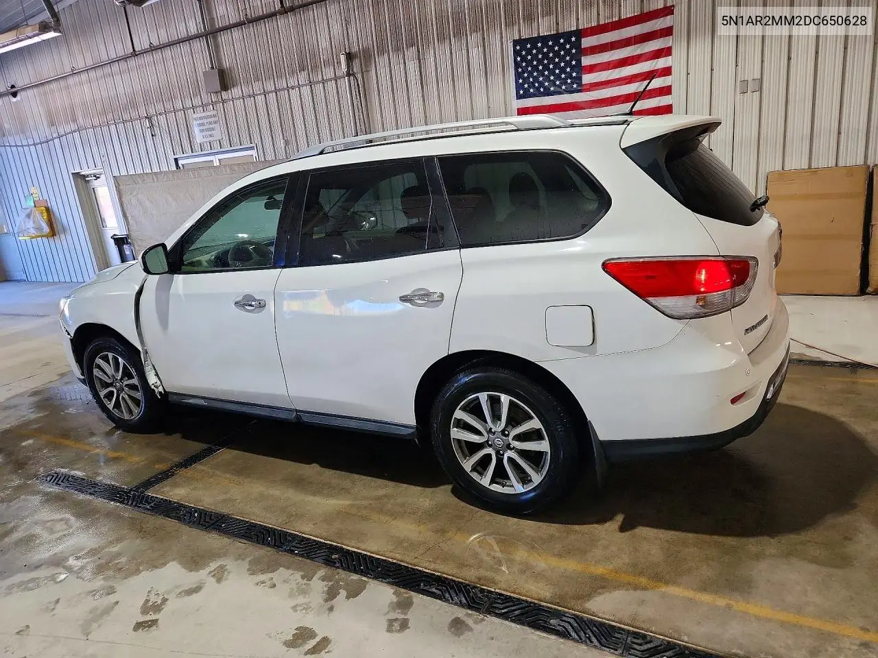 2013 NISSAN PATHFINDER VIN 5N1AR2MM2DC650628 — фото 2