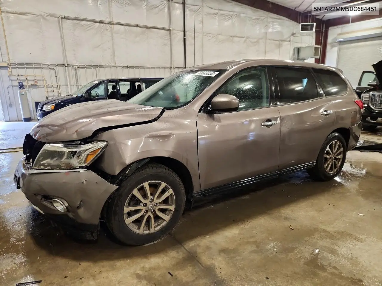 NISSAN PATHFINDER 2013, VIN 5N1AR2MM5DC684451