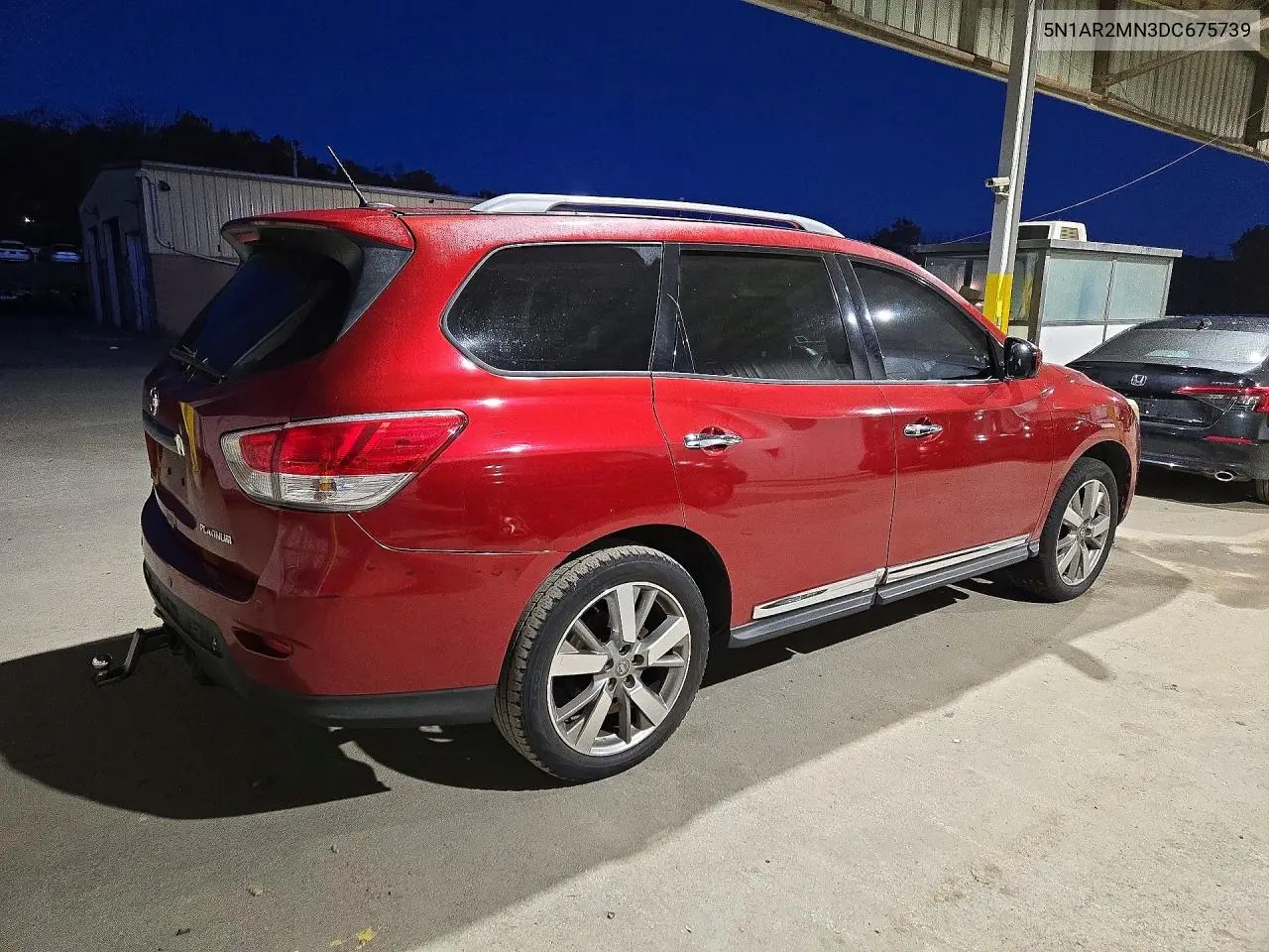2013 NISSAN PATHFINDER VIN 5N1AR2MN3DC675739 — фото 3