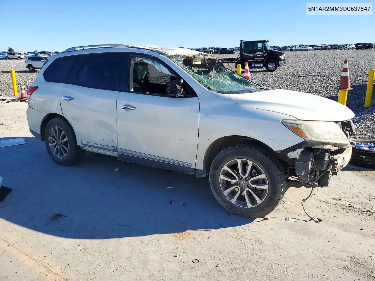 2013 NISSAN PATHFINDER VIN 5N1AR2MM3DC637547 — фото 4
