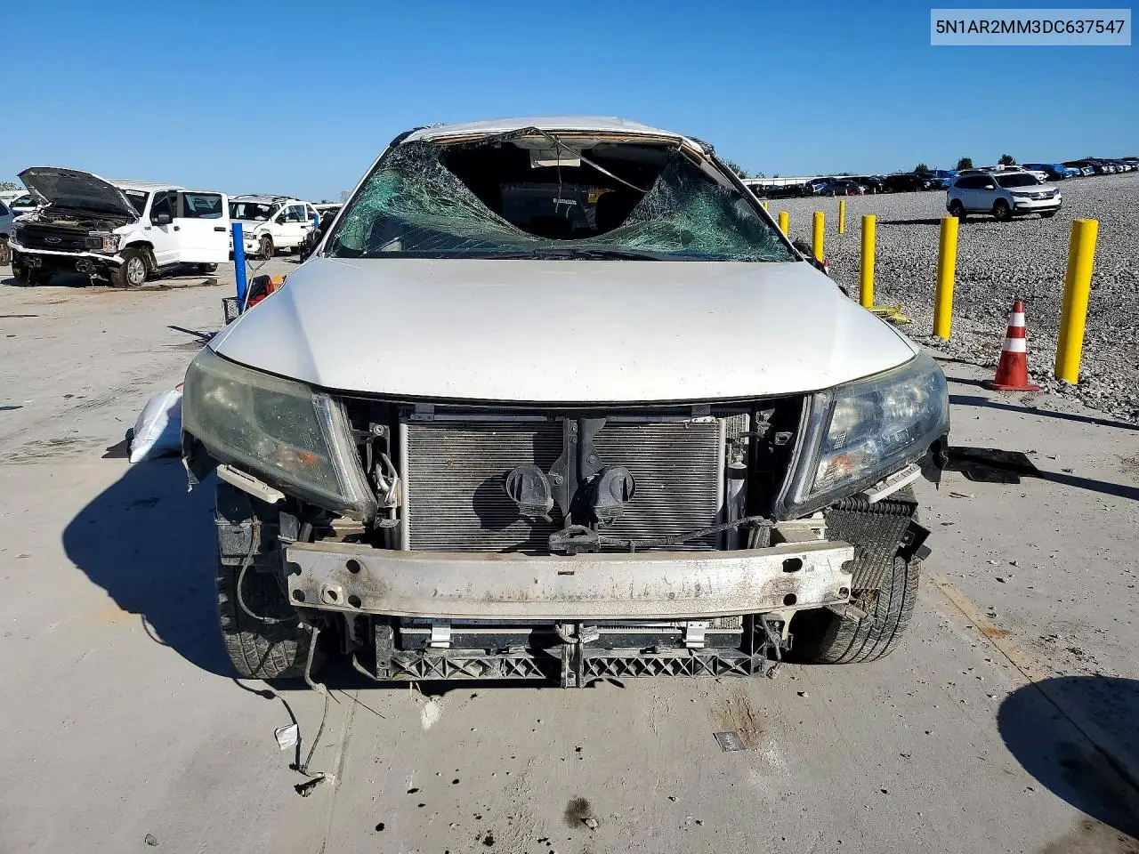 2013 NISSAN PATHFINDER VIN 5N1AR2MM3DC637547 — фото 5