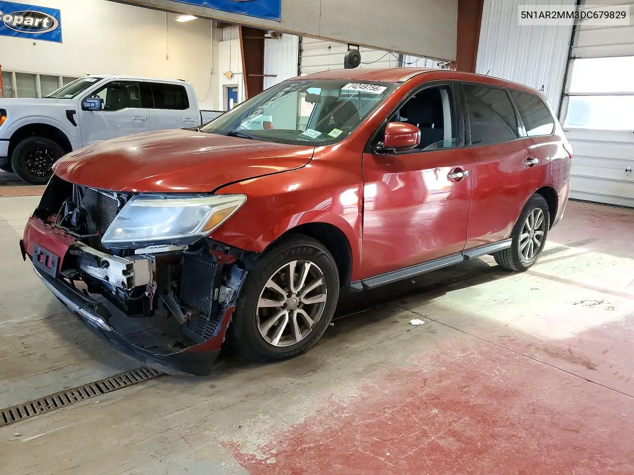 NISSAN PATHFINDER 2013, VIN 5N1AR2MM3DC679829