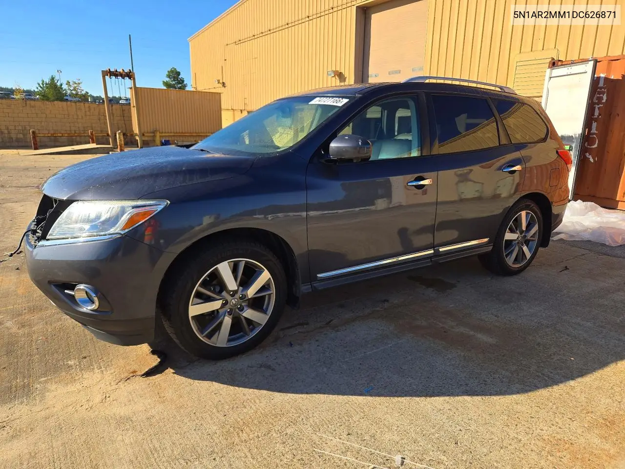 NISSAN PATHFINDER 2013, VIN 5N1AR2MM1DC626871