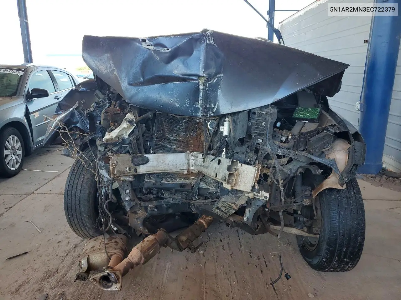 2014 NISSAN PATHFINDER VIN 5N1AR2MN3EC722379 — фото 5